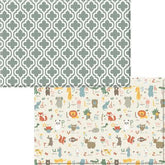 Mat de Piso 6.9  x 4.6 x .13 pies Estilo Moroccan Blue